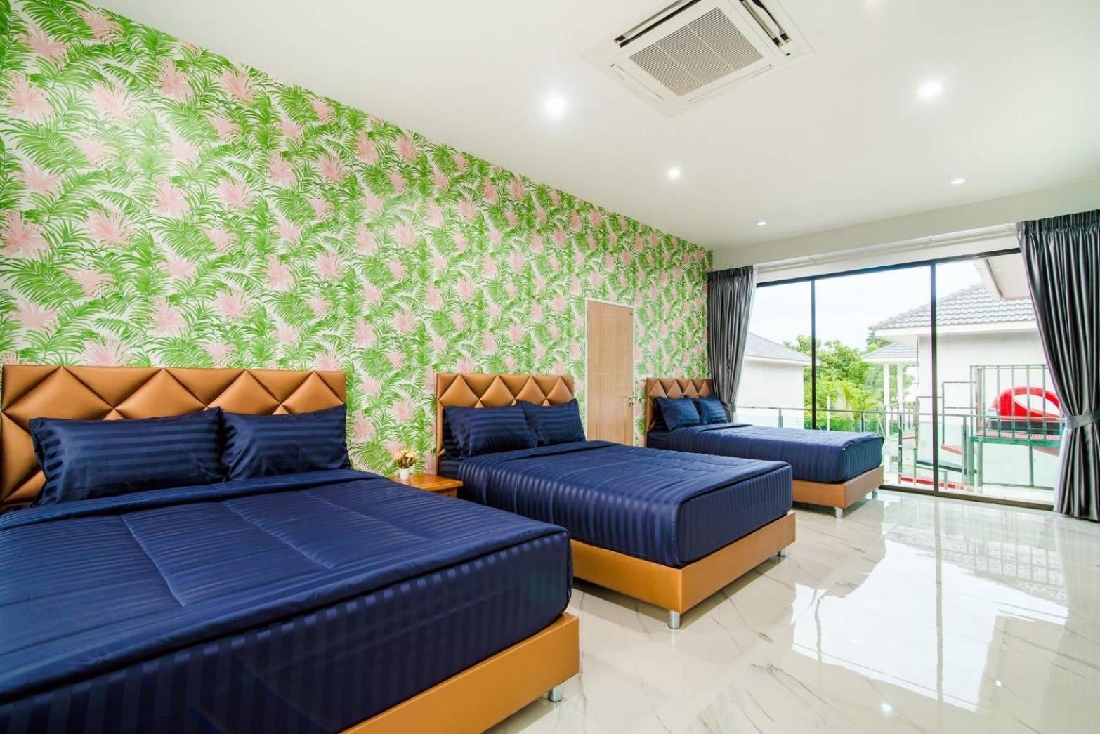 บ้านพักblue Sky Pool Villa