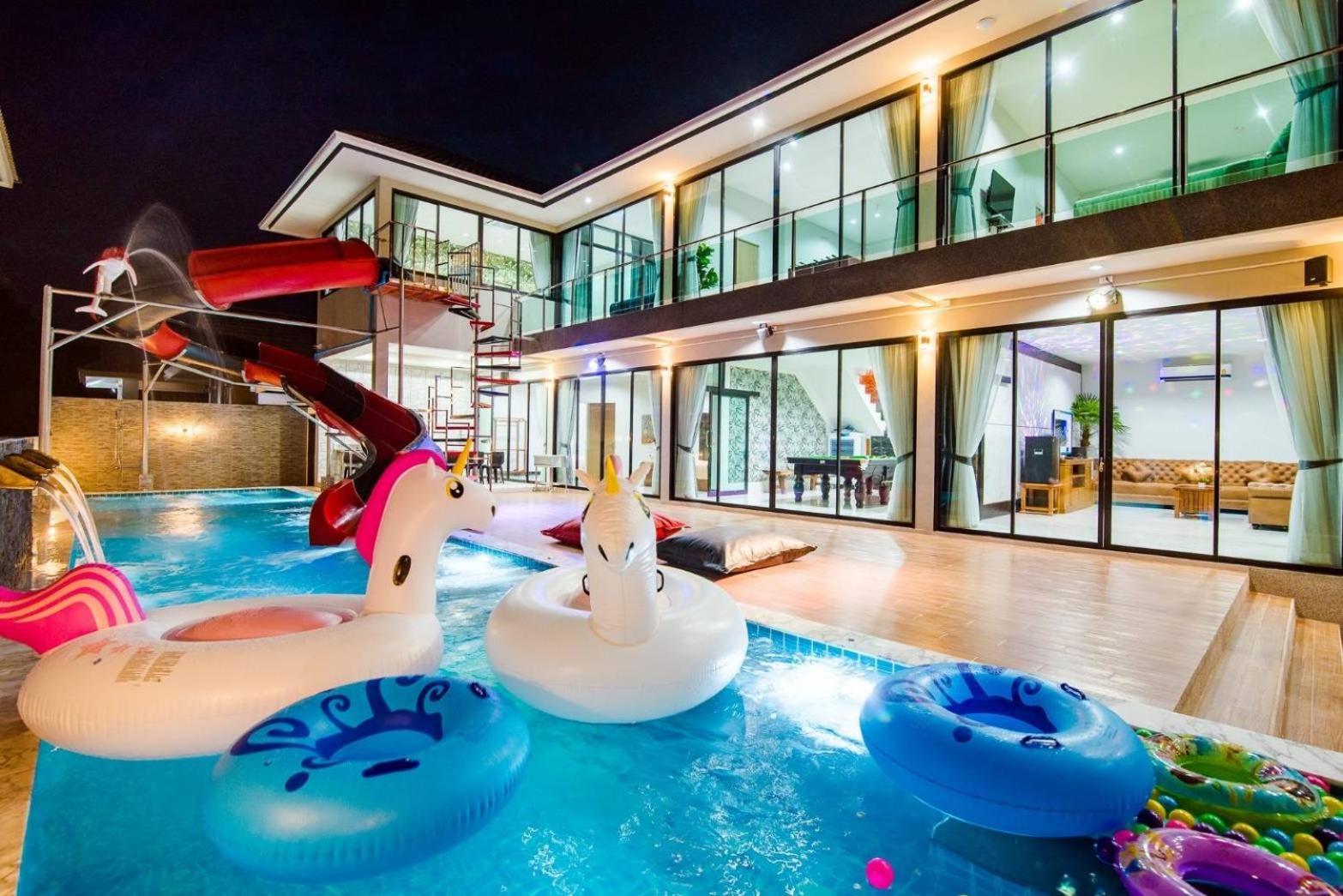 บ้านพักblue Sky Pool